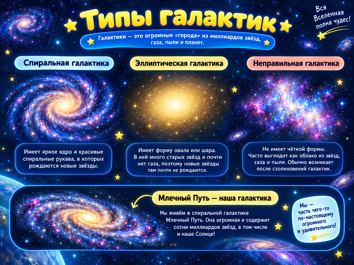Типы галактик