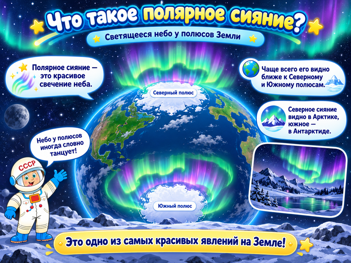 Что такое полярное сияние