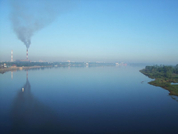Загрязнение атмосферы заводом, Нижний Новгород